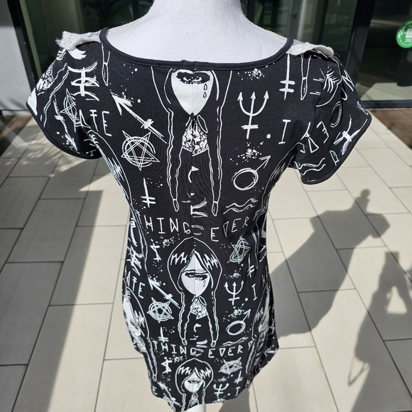 Rat Baby Occult Gothic Dress | “I Hate Everything” | Size XL | Rare Find | EUC - Picture 9 of 17